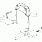 PUMA 2-UP Задняя спинка сидения