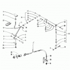EXT 580 EFI DX Рычага переключения заднего хода