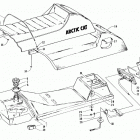 JAG Gas tank, seat, and taillight assemblies