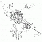 ZR 440 Опора двигателя и вариатор