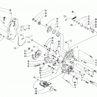 ZR 580 EFI Редуктор и цепь миханизма