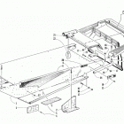 EXT 580 EFI DX Шасси и задний бампер