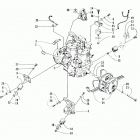 EXT EFI Опора двигателя и вариатор