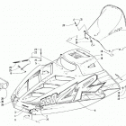 ZR 580 EFI Капот и ветровое стекло