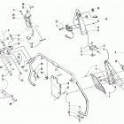 ZR 580 EFI Крепление рулевого управления
