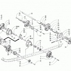 JAG LIQUID Задняя подвеска оси в сборе
