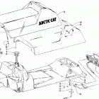 ZRT 800 Топливный бак ,сиденье и задний фонарь