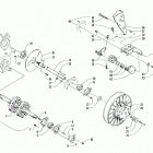 PUMA Вал приводной трака и тормоза