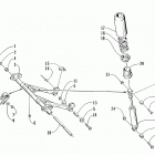 PANTERA Rear suspension - front arm
