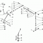 BEARCAT 550 Рычага переключения заднего хода