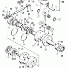 WILDCAT MOUNTAIN CAT Поршень и коленвал