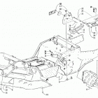 BEARCAT 340 Front frame, footrest, and guard assemblies