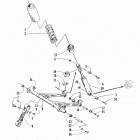 COUGAR 2-UP Задняя подвеска , амортизатор