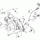 COUGAR 2-UP Консоли, переключатели, электропроводка в сборе