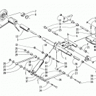 ZRT 800 Задняя подвеска ,задний рычаг