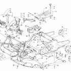 PUMA 2-UP Передняя рама, подножки и защитный кожух