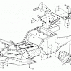 BEARCAT 550 Передняя рама, подножки и защитный кожух