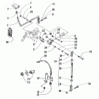 BEARCAT WIDE TRACK Рычага переключения заднего хода
