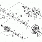 PANTHER LC Вал приводной трака и тормоза