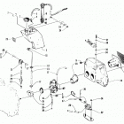 COUGAR 2-UP Карбюратор, топливный насос, масляный бак, и глуши...