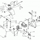 ZR 580 Карбюратор, топливный насос, масляный бак, и глуши...