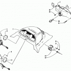 ZR 400 Headlight and instruments