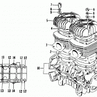 Z 440 Картер и блок цилиндр