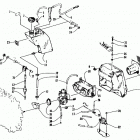 EXT 580 Карбюратор, топливный насос, масляный бак, и глуши...