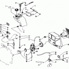 BEARCAT 440 Карбюратор, топливный насос, масляный бак, и глуши...