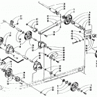 PROWLER 2-UP Задняя подвеска оси в сборе