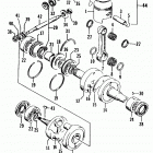 WILDCAT Поршень и коленвал