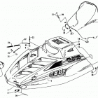 EXT 580 Капот и ветровое стекло