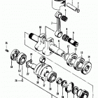 PANTHER RENTAL Поршень и коленвал