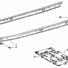 BEARCAT 440 Рельс скольжения и гусеница