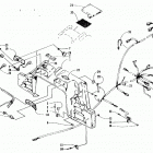 ZR 580 Консоли, переключатели, электропроводка в сборе