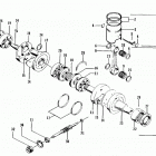PANTERA Поршень и коленвал