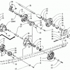 EXT EFI MOUNTAIN CAT DEEP LUG Задняя подвеска оси в сборе