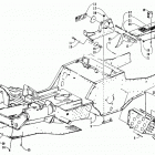 EXT EFI Front frame, footrest, and guard assemblies