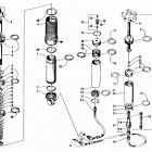 ZR 400 Rear suspension - front arm shock absorber
