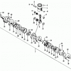 ZRT 600 Поршень и коленвал