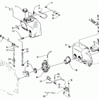ZR 400 Intake, oil tank and fuel pump