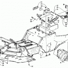 BEARCAT 440 Front frame, footrest, and guard assemblies