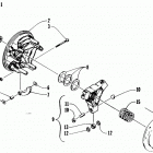 ZR 580 EFI Привод сцепления