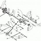 ZR 400 Rear suspension - rear arm assembly