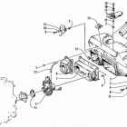 THUNDERCAT MOUNTAIN CAT Carburetor and air silencer assembly