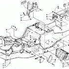 ZR 700 Front frame, footrest, and guard assemblies