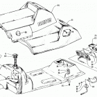 ZR 400 Топливный бак ,сиденье и задний фонарь