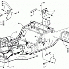 ZR 400 Передняя рама и подножки