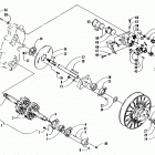 JAG DELUXE Вал приводной трака и тормоза