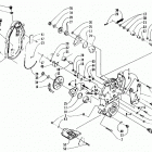 ZR 580 Редуктор и цепь миханизма